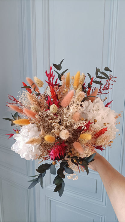 Rose - Bouquet of dried flowers